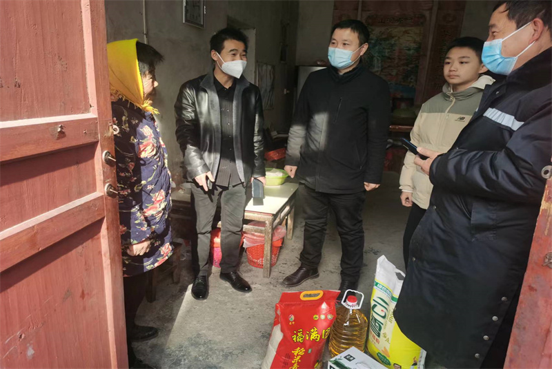 喜迎新春 溫暖人心——沛縣大屯街道政協工委開展春節慰問活動