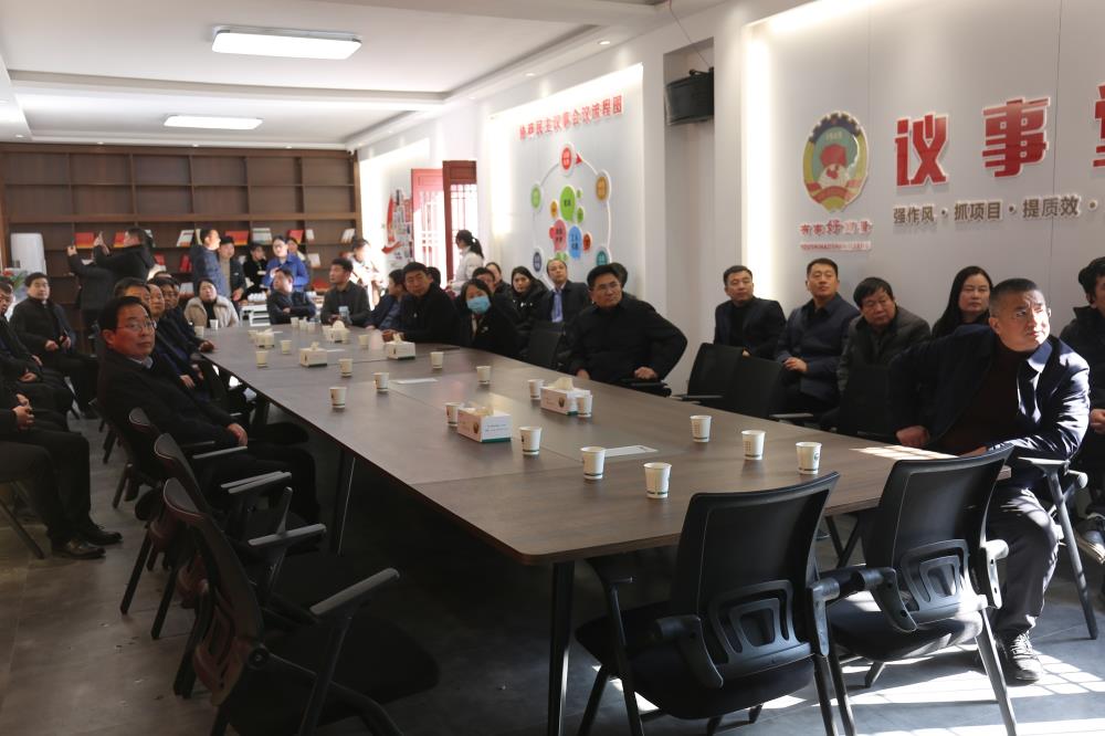 河南葉縣政協來邳考察“有事好商量”協商議事工作