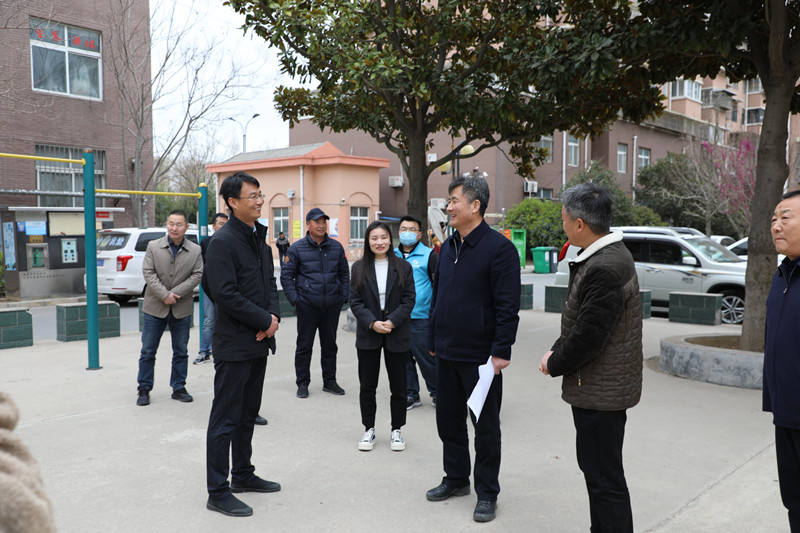新沂市政協現場督導全國文明城市創建工作