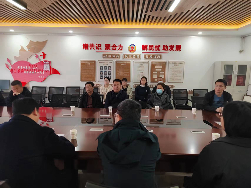 鄂托克旗政協來銅考察政協協商向基層延伸工作