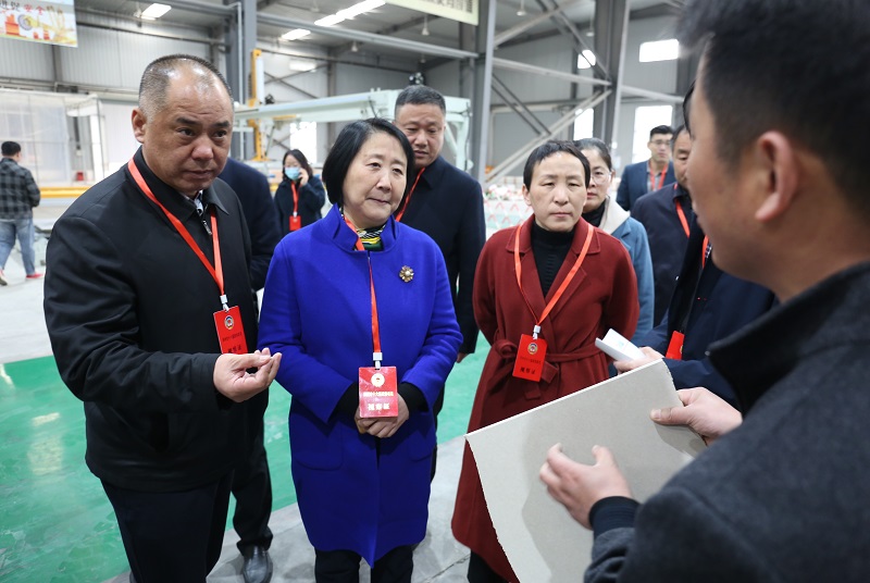 邳州市政協副主席葉敏專題調研2023年度重大項目實施情況