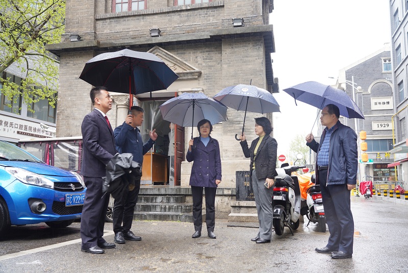 云龍區政協主席馬濤專題調研文物保護情況