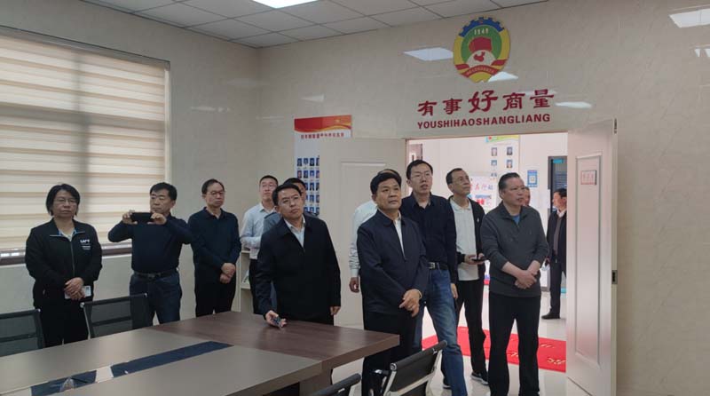 德州市政協調研組來徐調研有事好商量協商議事工作