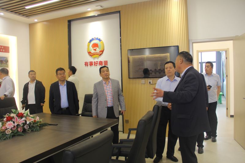 甘肅省武威市涼州區(qū)政協(xié)來賈考察