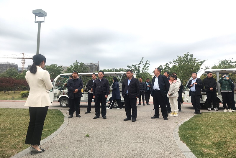 甘肅省武威市涼州區(qū)政協(xié)來邳調(diào)研考察