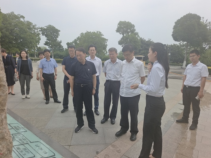 淮安市政協來徐考察