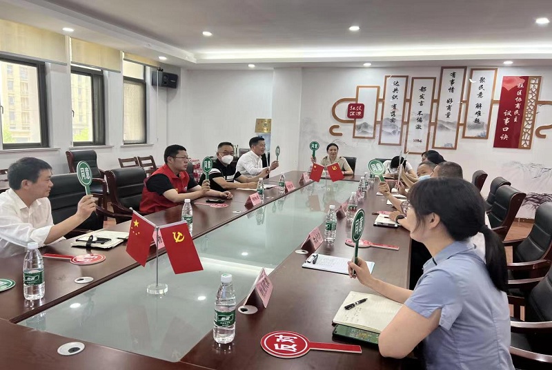 云龍：大龍湖街道漢源社區開展“弘揚建黨精神 賡續紅色血脈”七一主題文藝匯演協商議事會