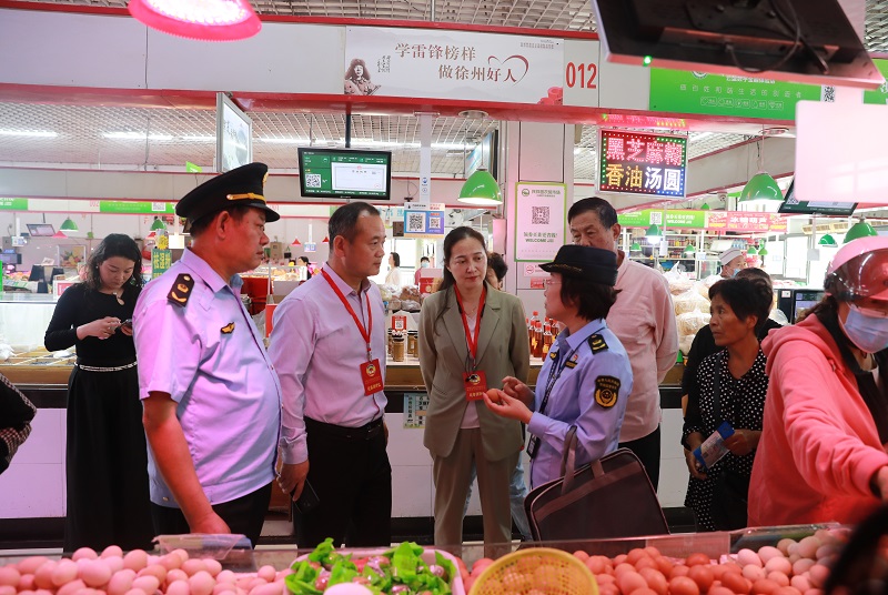 云龍區政協節前開展食品安全民主監督 守護舌尖上的安全
