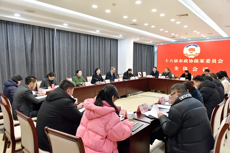 十六屆市政協提案委員會全體會議召開