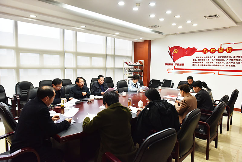 邱成參加所在黨支部主題教育專題組織生活會
