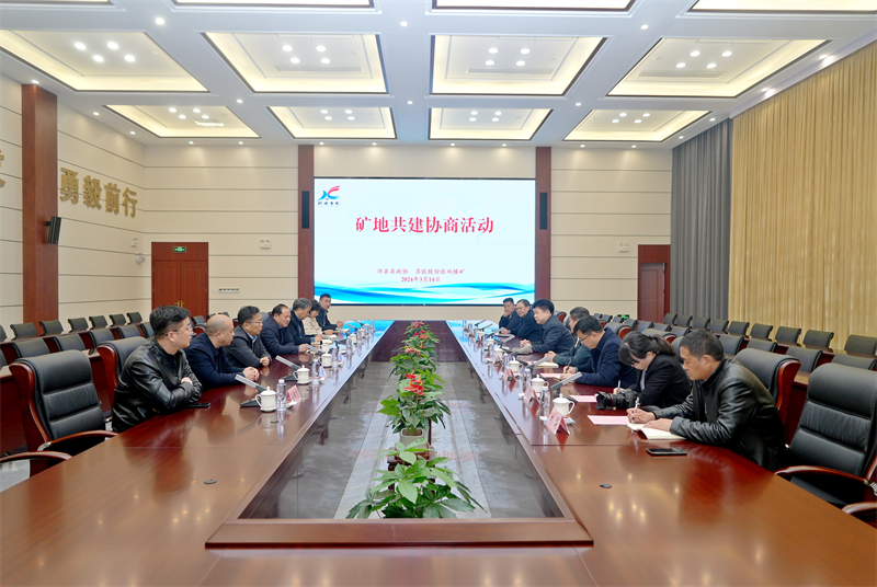 沛縣政協組織開展地礦共建協商活動
