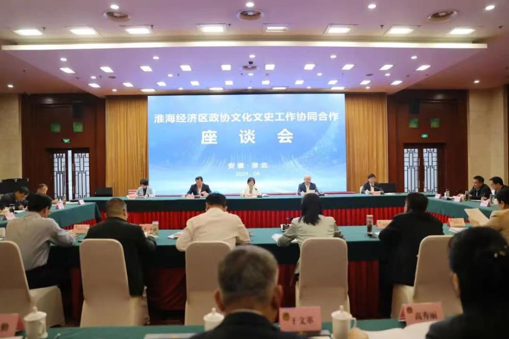王強(qiáng)參加淮海經(jīng)濟(jì)區(qū)政協(xié)文化文史工作 協(xié)同合作座談會(huì)并致辭
