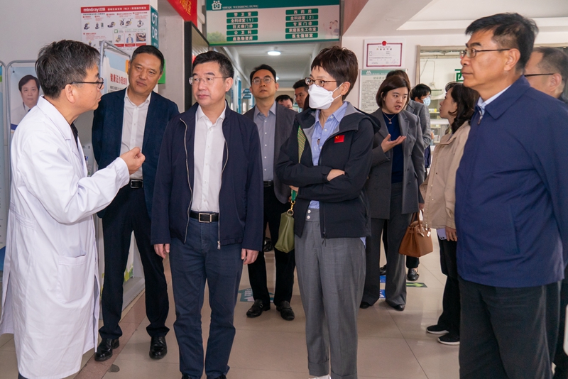 上海市普陀區政協來徐學習考察AI賦能醫療