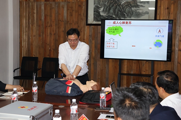 農工黨徐州市委會開展助力“三鄉工程” 項目活動暨“512”防災減災應急救護培訓