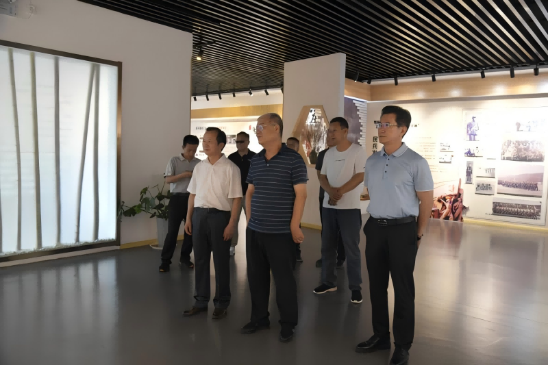 甘肅省蘭州市政協來賈考察