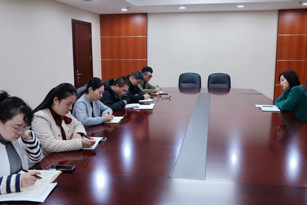 農工黨徐州市委會機關召開年終工作盤點會
