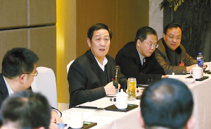 徐州市政協主席莊華平參加市政協經濟界委員小組討論