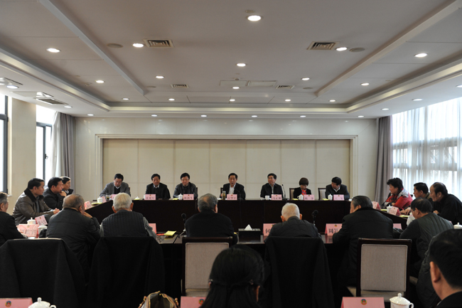 市政協(xié)召開地市級離退休老干部迎春座談會