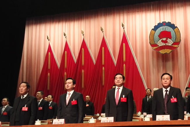圖片報道：市政協(xié)十四屆五次會議隆重開幕