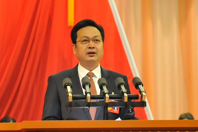 市委書記張國華在市政協(xié)十五屆一次會議上的講話