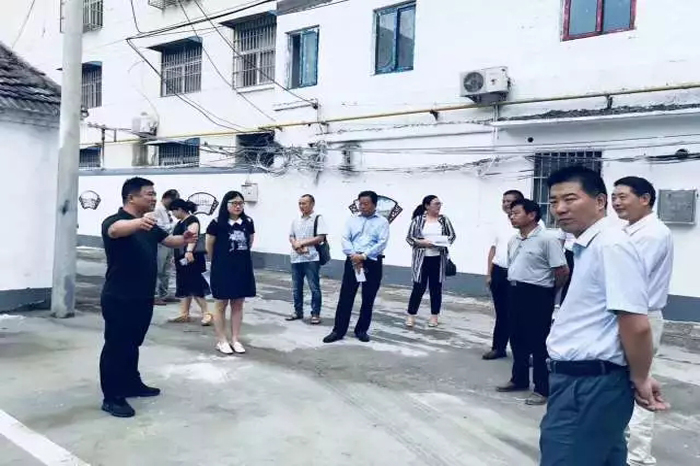 邳州市政協視察全市文明城市創建工作