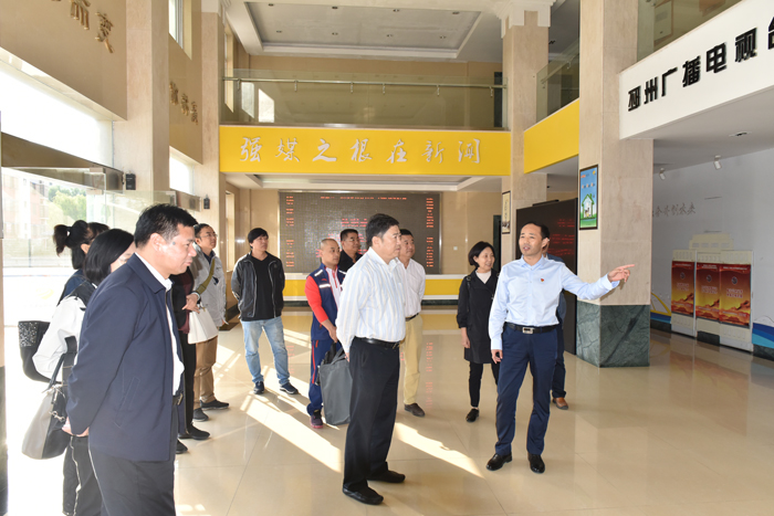 市政協體育與新聞出版界別委員視察邳州廣播電視事業發展情況
