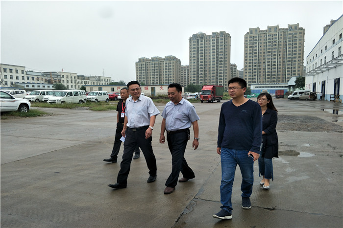 鼓樓區政協副主席姜紹良對包掛企業開展走訪調研